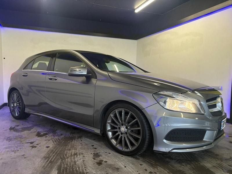 Used Mercedes A200 AMG 136 HP (100 kW) 2014 Grey Hatchback