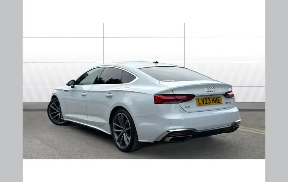 Used Audi A5 S-Line 161 HP (118 kW) 2023 White Coupe