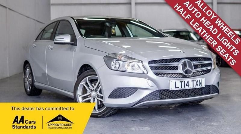 Silver Used 2014 Mercedes A180 Hatchback | £8,075 (Good price) - Image 1/4