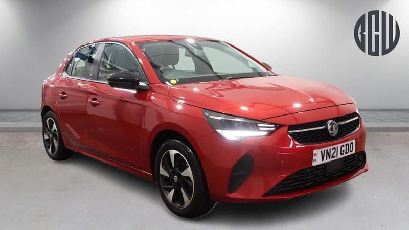 Used Vauxhall Corsa-e 100 kW (136 HP) 2021 Red Hatchback