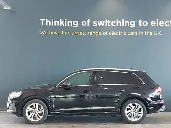 Used Audi Q7 S-Line 231 HP (169 kW) 2021 Black SUV