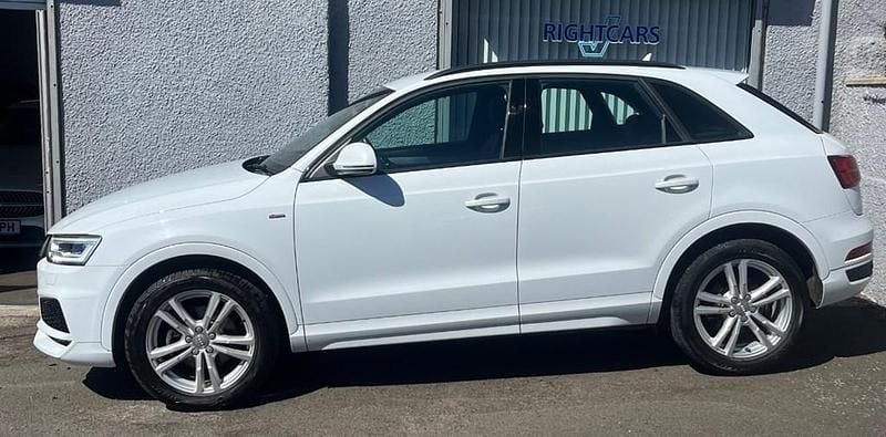 Begagnad Audi Q3 S-Line 2018 Vit SUV