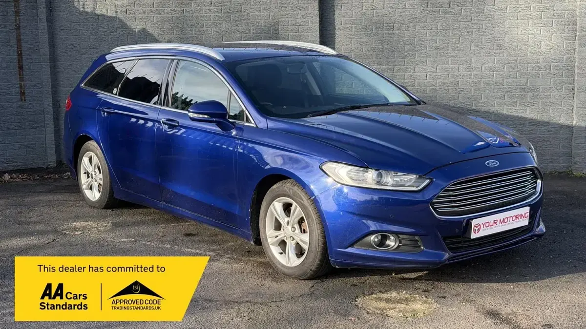 Used Ford Mondeo Zetec 150 HP (110 kW) 2015 Blue Estate