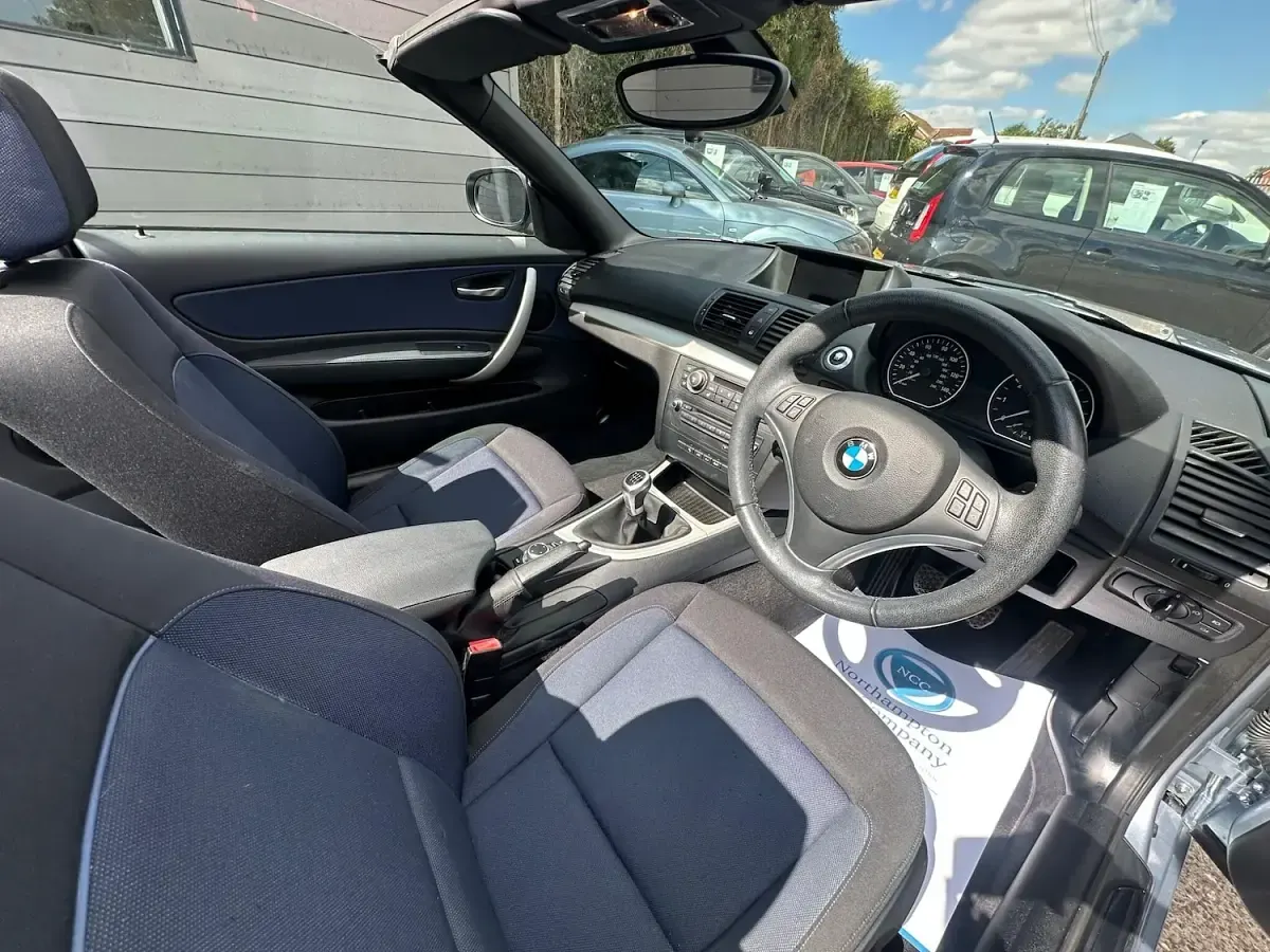 Used BMW 118 Cabriolet 2011 Blue Cabriolet