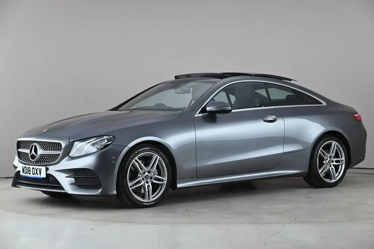 Used Mercedes E220 AMG Line Premium 2018 Grey Coupe