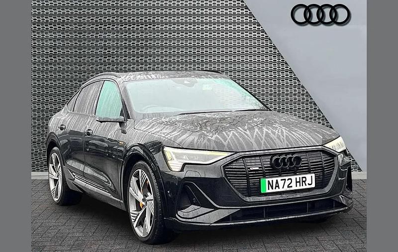 Used Audi e-tron Sportback Advanced 300 kW (408 HP) 2022 Black SUV