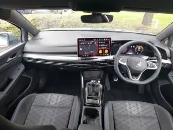 Used VW Golf VIII R-line 150 HP (110 kW) 2025 Silver Hatchback