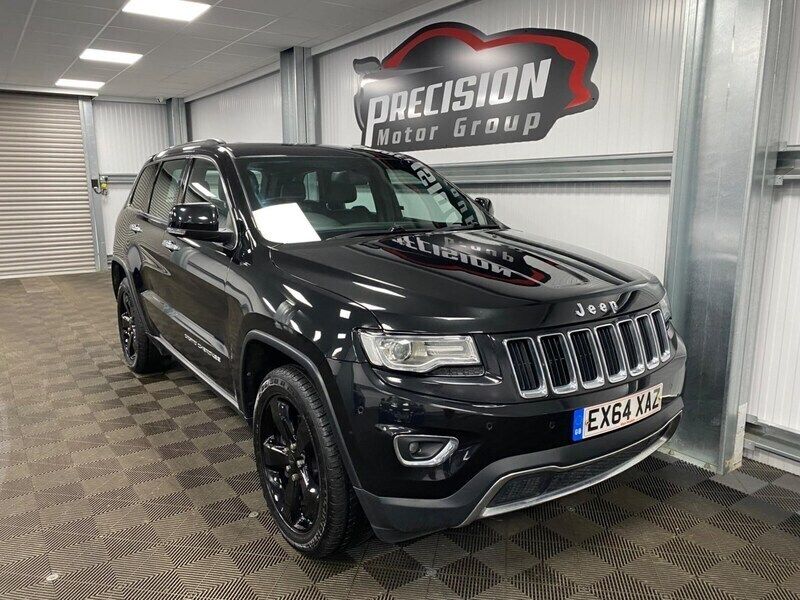 Black Used 2014 Jeep Grand Cherokee Limited SUV | £11,995 (A bit pricey) - Image 1/4