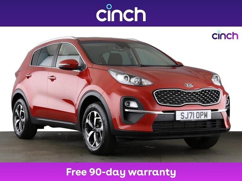 Red Used 2021 Kia Sportage 2 SUV | £15,299 (Fair price) - Image 1/3
