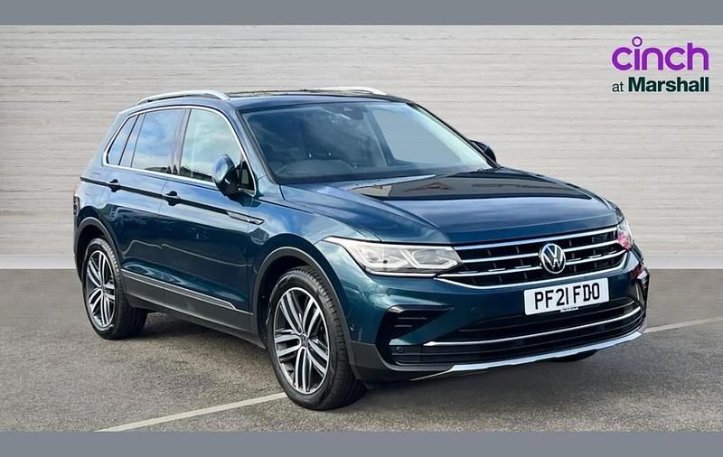 Used VW Tiguan Elegance 147 HP (108 kW) 2021 Blue SUV
