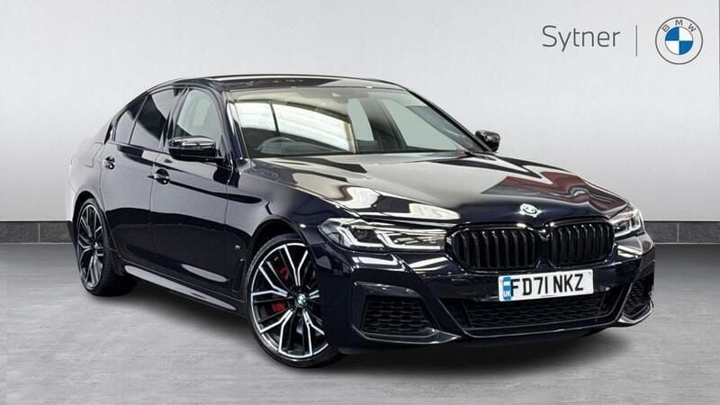 Black Used 2022 BMW M550 Shadowline Sedan | £40,500 (Super price) - Image 1/4