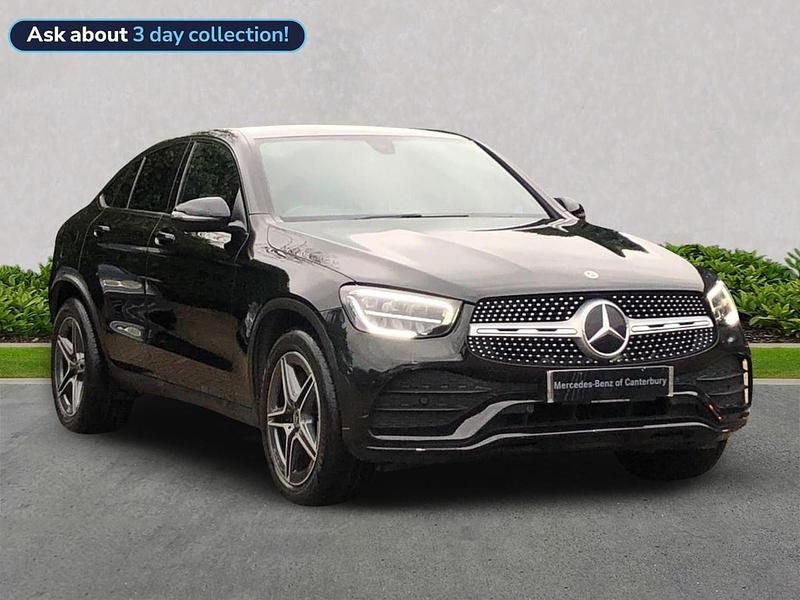 Black Used 2019 Mercedes GLC220 AMG line Coupe | £21,999 (Fair price) - Image 1/4