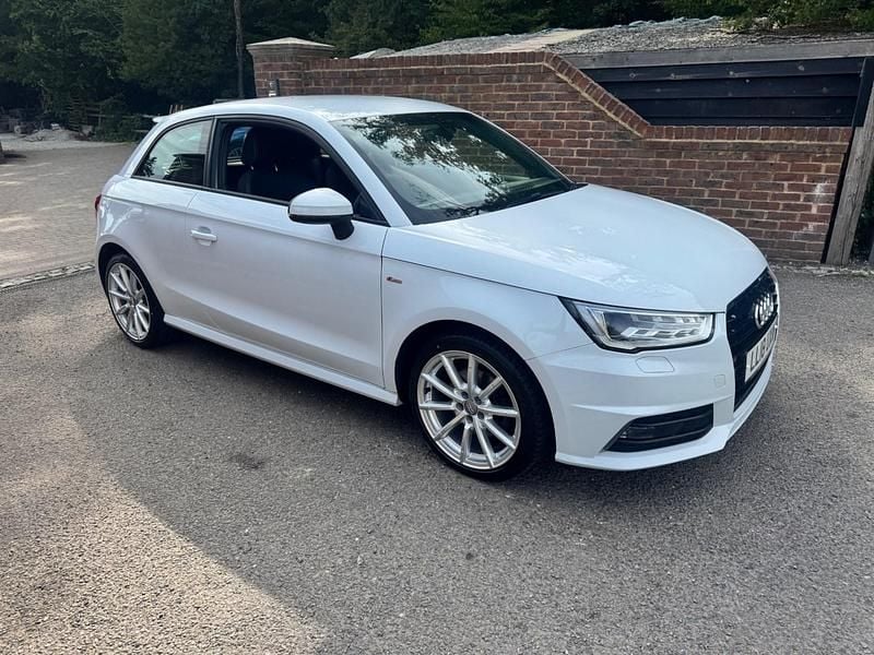 White Used 2018 Audi A1 S-Line Hatchback | £11,995 (Fair price) - Image 1/4