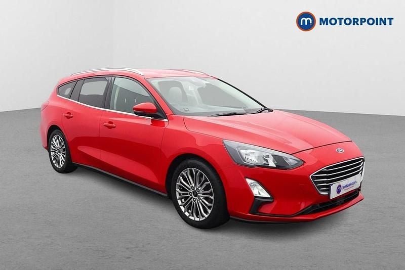 Used Ford Focus Titanium X 150 HP (110 kW) 2019 Red Estate