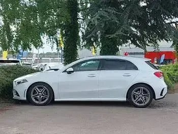 Used Mercedes A200 AMG line 163 HP (119 kW) 2020 White Hatchback