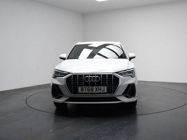 Used Audi Q3 S-Line 150 HP (110 kW) 2019 White SUV