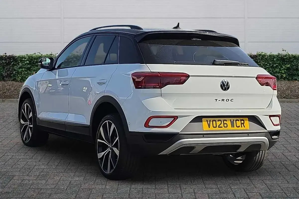 New VW T-Roc Design 2026 Pure white SUV