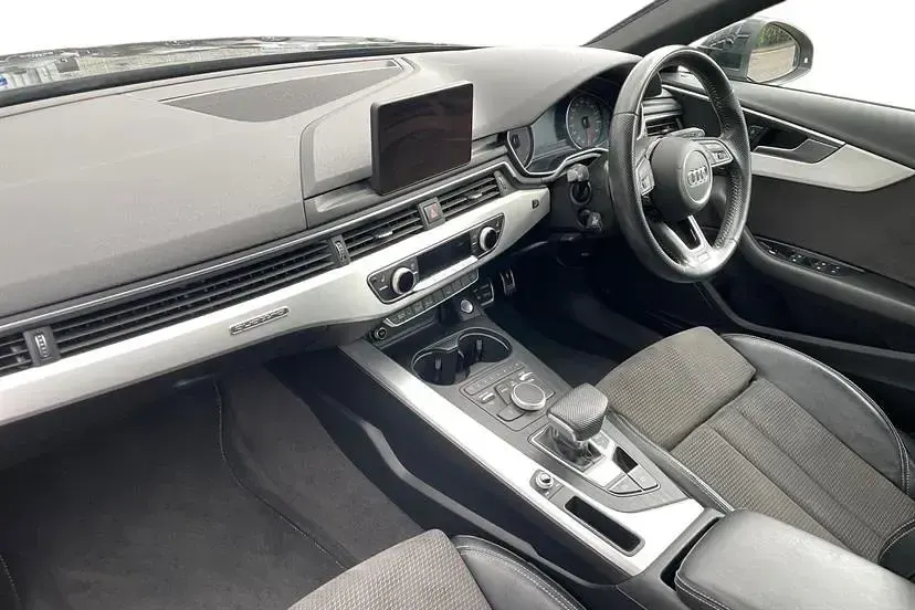 Used Audi A4 S-Line 245 HP (180 kW) 2019 Black Estate