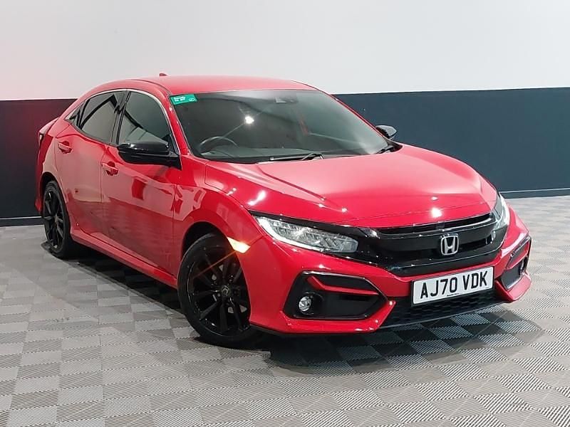 Red Used 2021 Honda Civic SR Hatchback | £11,498 (Good price) - Image 1/4