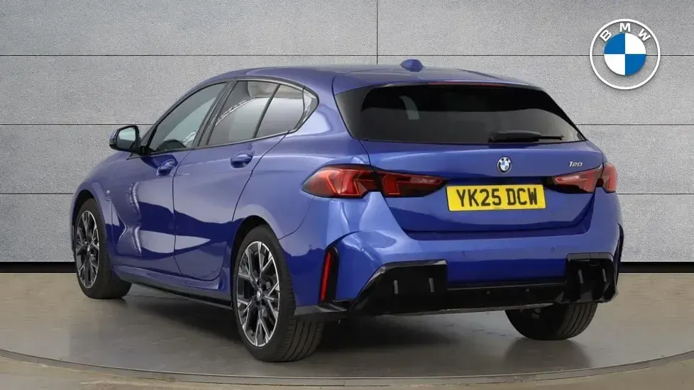 Used BMW 120 M Sport 168 HP (123 kW) 2025 Blue Hatchback