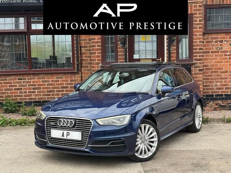Blue Used 2015 Audi A3 Sportback e-tron Advanced Sedan | £6,440 - Image 1/4