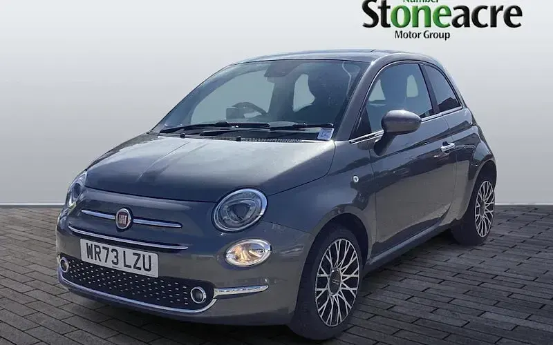Used Fiat 500 69 HP (50 kW) 2023 Grey Hatchback