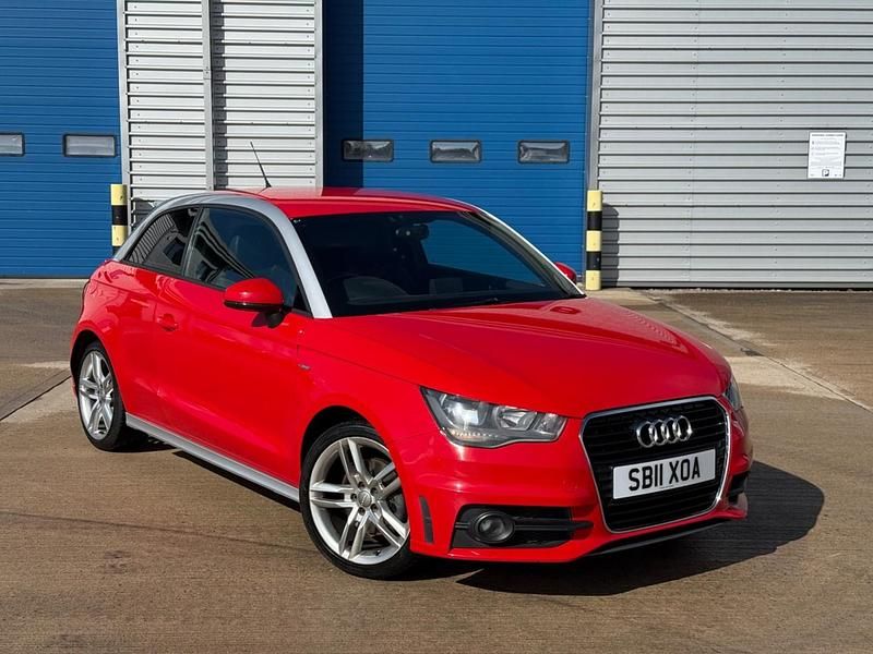 Used Audi A1 S-Line 122 HP (89 kW) 2011 Red Hatchback