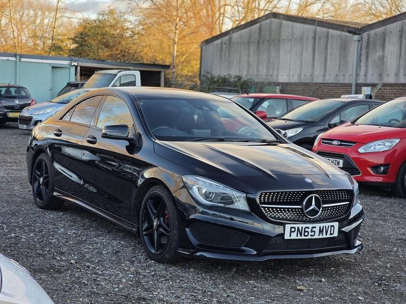 Black Used 2015 Mercedes CLA220 AMG Sedan | £5,995 (Super price) - Image 1/4