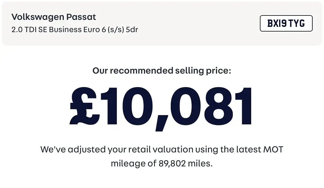 Used VW Passat Business 150 HP (110 kW) 2019 Black Estate