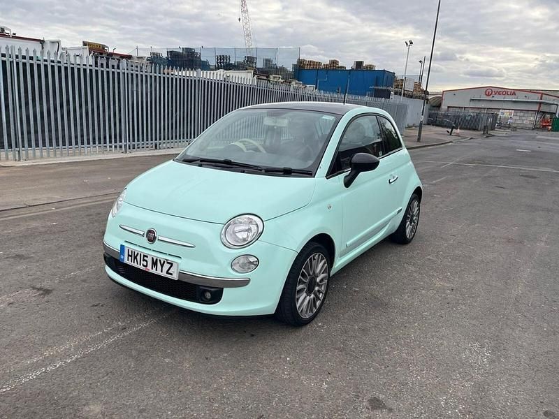 Usado Fiat 500 69 HP (50 kW) 2015 Verde Citadino