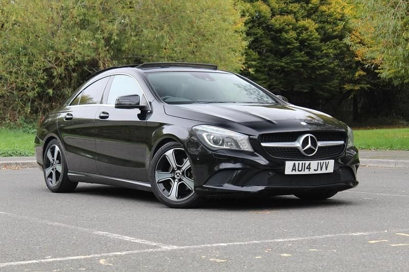 Black Used 2014 Mercedes CLA180 Sedan | £4,995 (A bit pricey) - Image 1/4