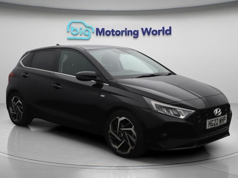Black Used 2022 Hyundai i20 Premium Hatchback | £15,000 (Fair price) - Image 1/4