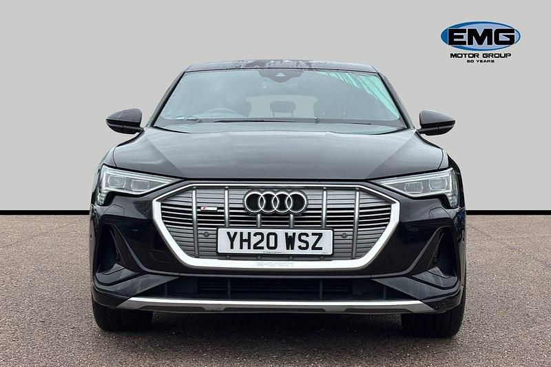 Begagnad Audi e-tron S-Line 230 kW (313 HK) 2020 Svart SUV