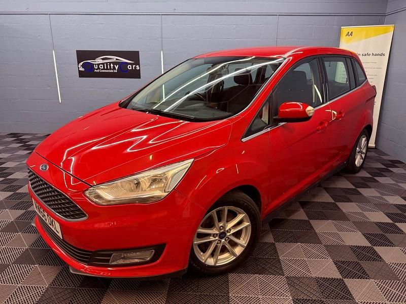 Red Used 2016 Ford Grand C-Max Zetec MPV | £8,995 (Fair price) - Image 1/4