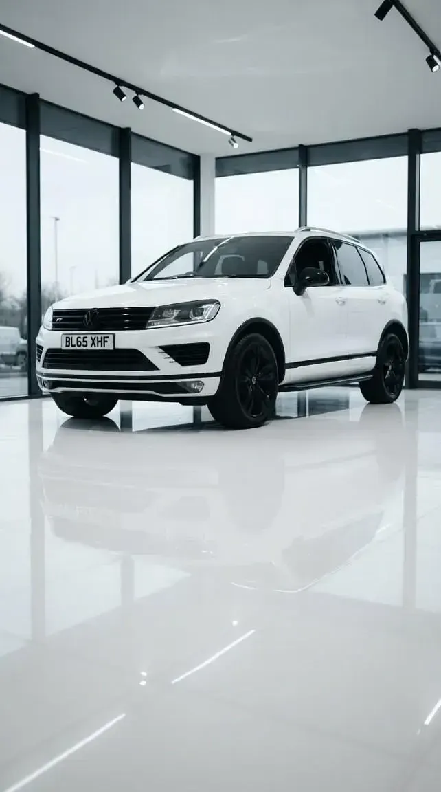 Used VW Touareg R-line 262 HP (192 kW) 2016 White SUV