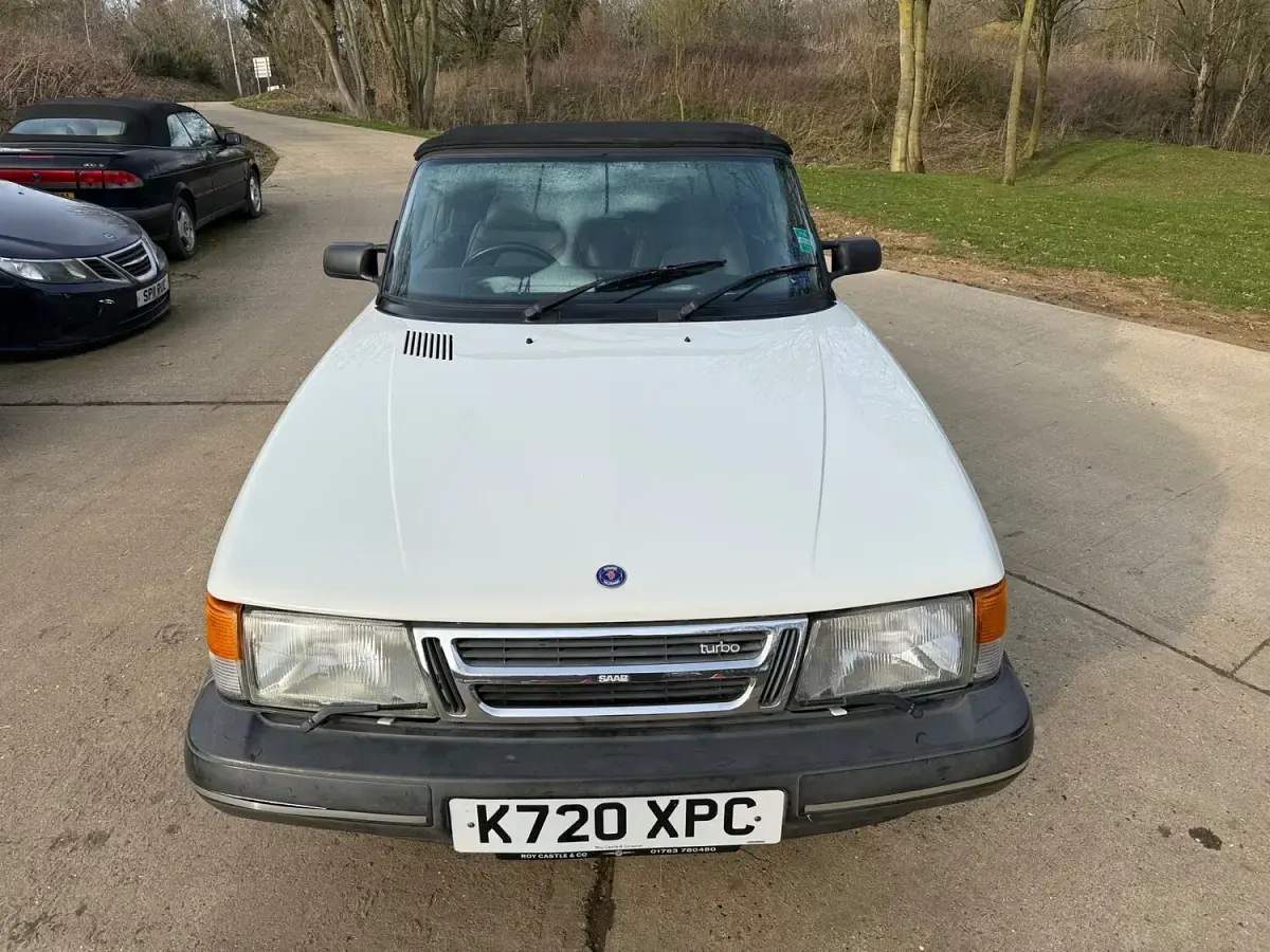 Used Saab 900 Cabriolet 1993 White Cabriolet