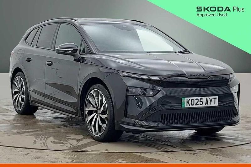 Used Skoda Enyaq iV SportLine 154 kW (210 HP) 2025 Black magic pearl effect SUV