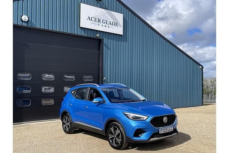 Used MG ZS Excite 111 HP (81 kW) 2023 Blue SUV