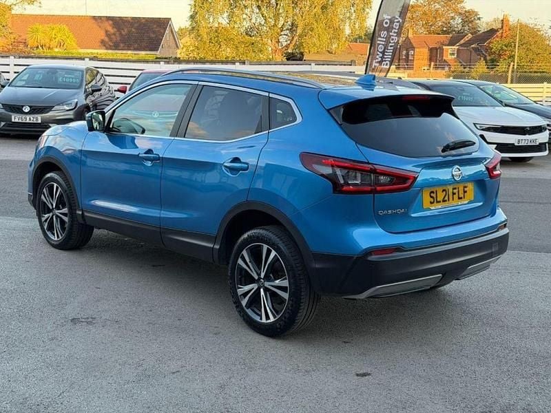 Blue Used 2021 Nissan Qashqai N-Connecta SUV | £13,995 (Good price) - Image 1/4