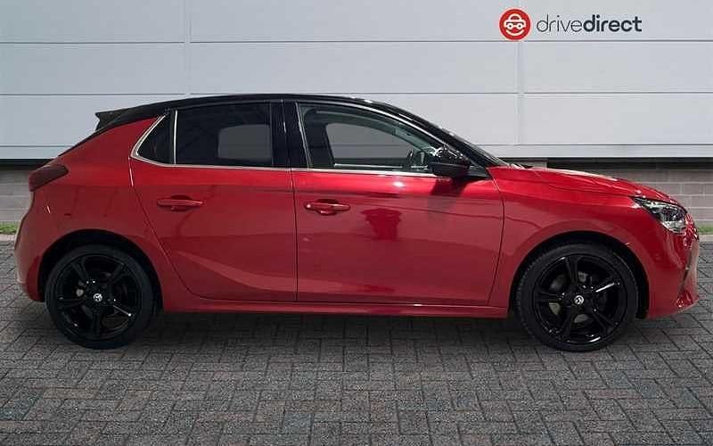 Used Vauxhall Corsa Elite 101 HP (74 kW) 2020 Red Hatchback