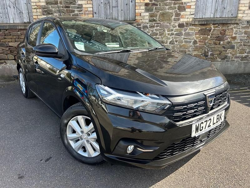 Used Dacia Sandero Comfort 91 HP (66 kW) 2022 Black Hatchback