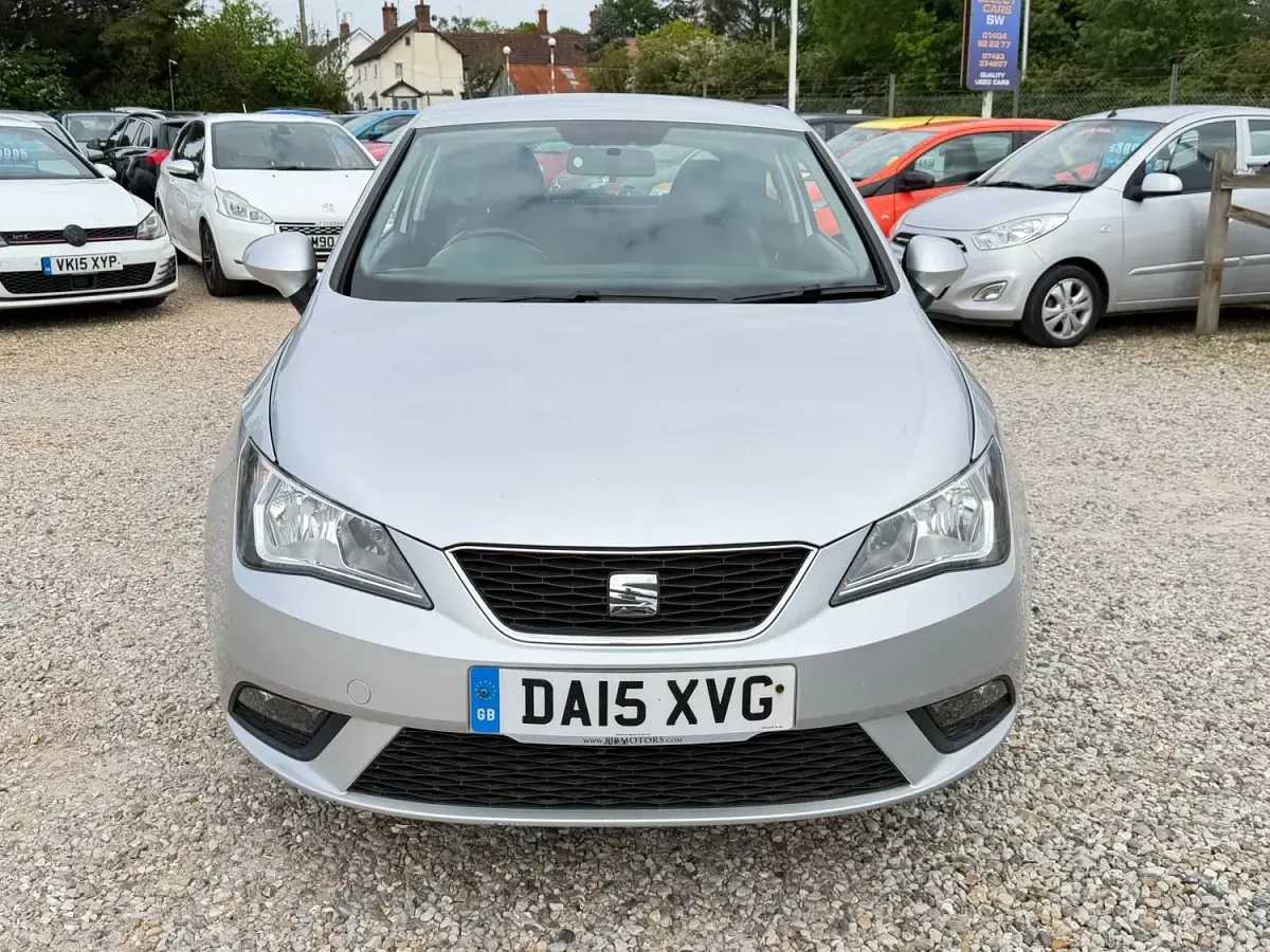 Gebraucht Seat Ibiza I-Tech 2015 Silber Kleinwagen