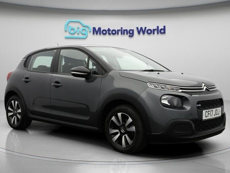 Grey Used 2017 Citroën C3 Feel Hatchback | £7,100 (Good price) - Image 1/4