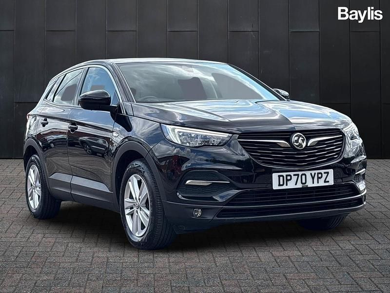 Black Used 2020 Vauxhall Grandland X SUV | £10,298 (Good price) - Image 1/3