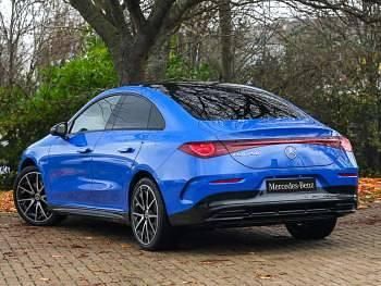 New Mercedes CLA 250+ AMG line 200 kW (272 HP) 2025 Blue Sedan