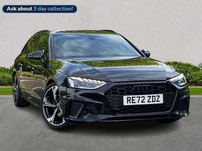 Black Used 2022 Audi A4 Black Edition Estate | £27,698 (A bit pricey) - Image 1/4