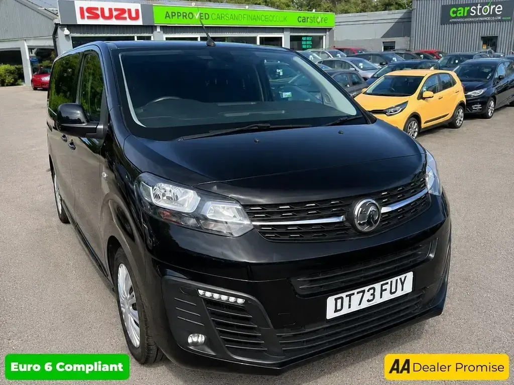 Used Vauxhall Vivaro 120 HP (88 kW) 2023 Black MPV