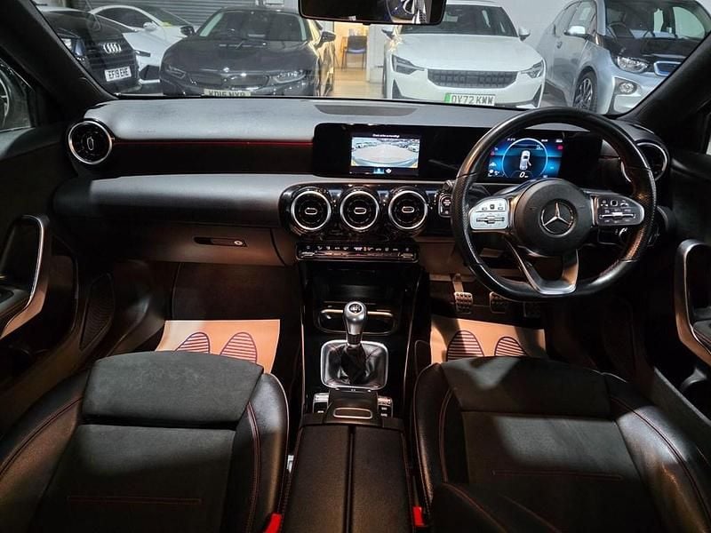 Used Mercedes A200 AMG line 163 HP (119 kW) 2019 Grey Hatchback