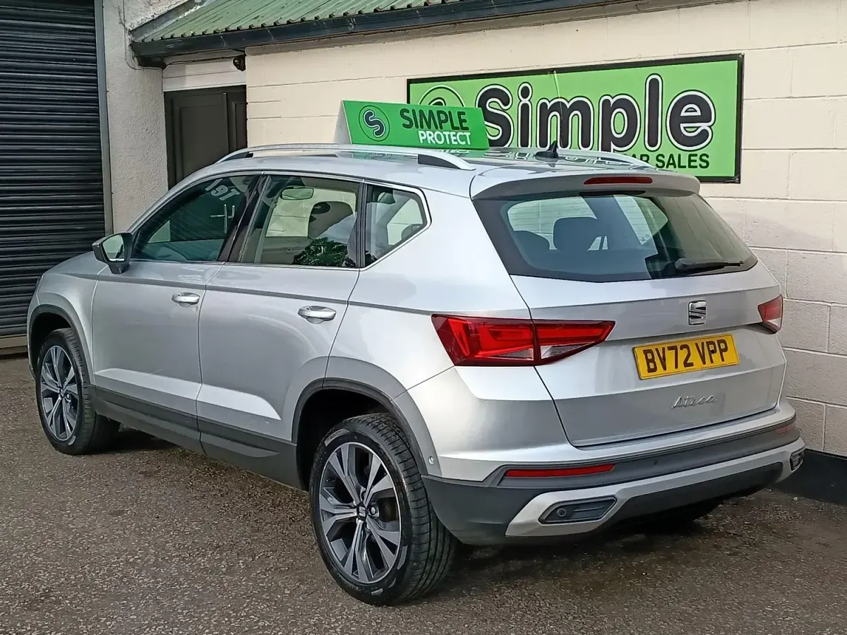 Używany Seat Ateca SE Technology 2022 Srebrny SUV