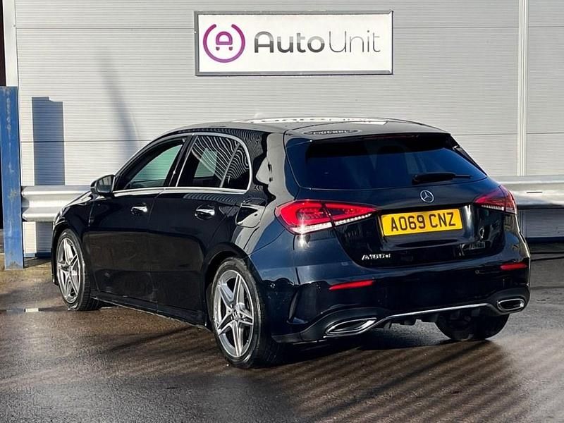 Used Mercedes A180 AMG Line Premium Plus 116 HP (85 kW) 2019 Black Hatchback